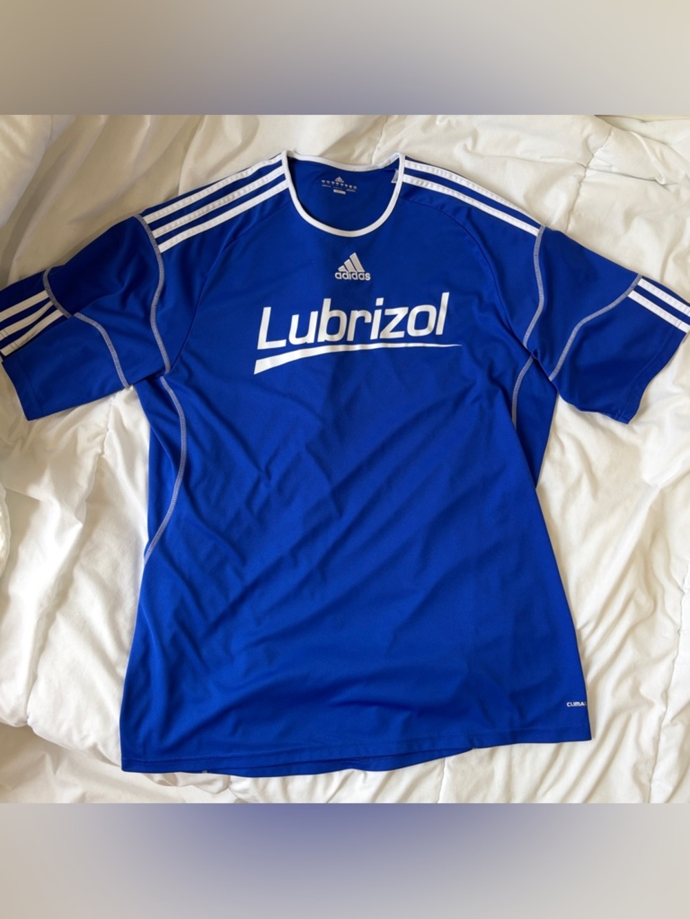Adidas Men’s Blue Performance Tee Jersey